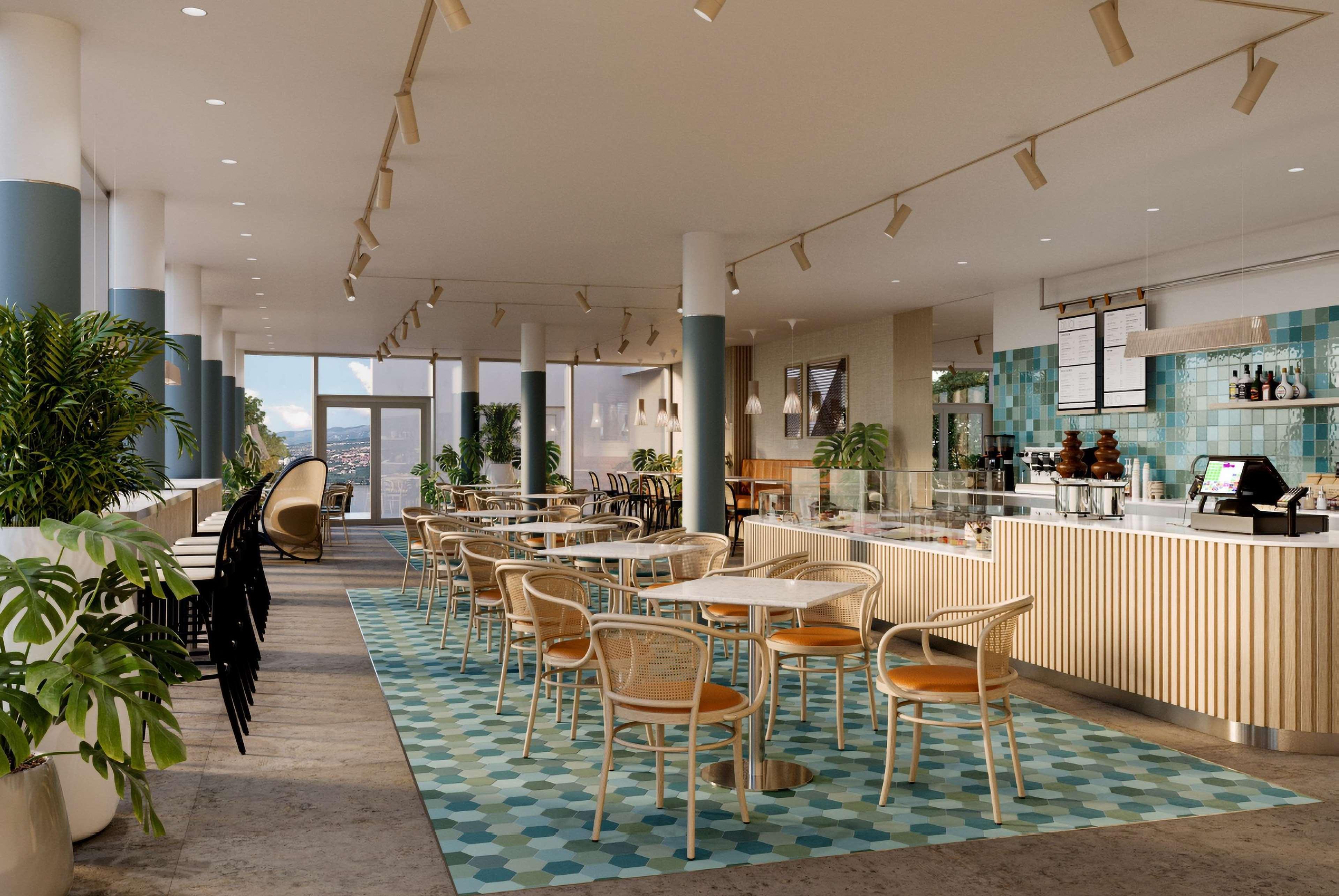 Hilton Rijeka Costabella Beach Resort And Spa Exterior foto The restaurant